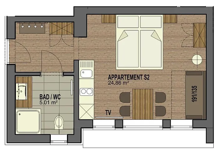 Stuhleckblick 아파트